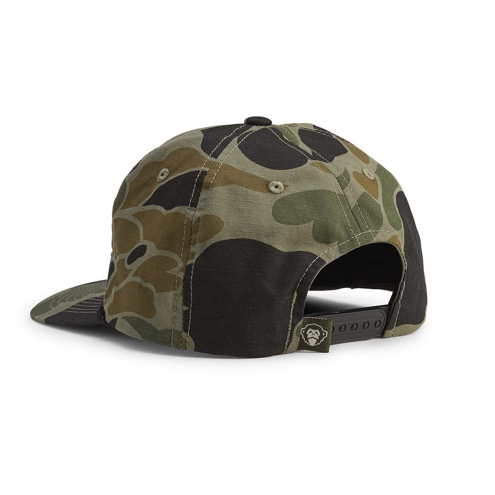 Howler Brothers Howler Script Unstructured Snapback Hat in Camo